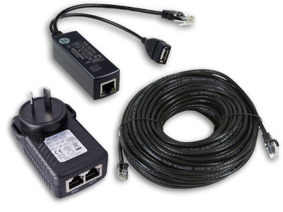 Cat5/6 POE USB Charging Kit