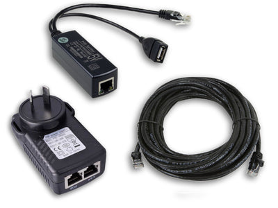 Cat5/6 POE USB Charging Kit