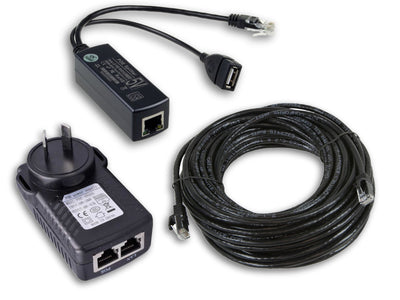 Cat5/6 POE USB Charging Kit