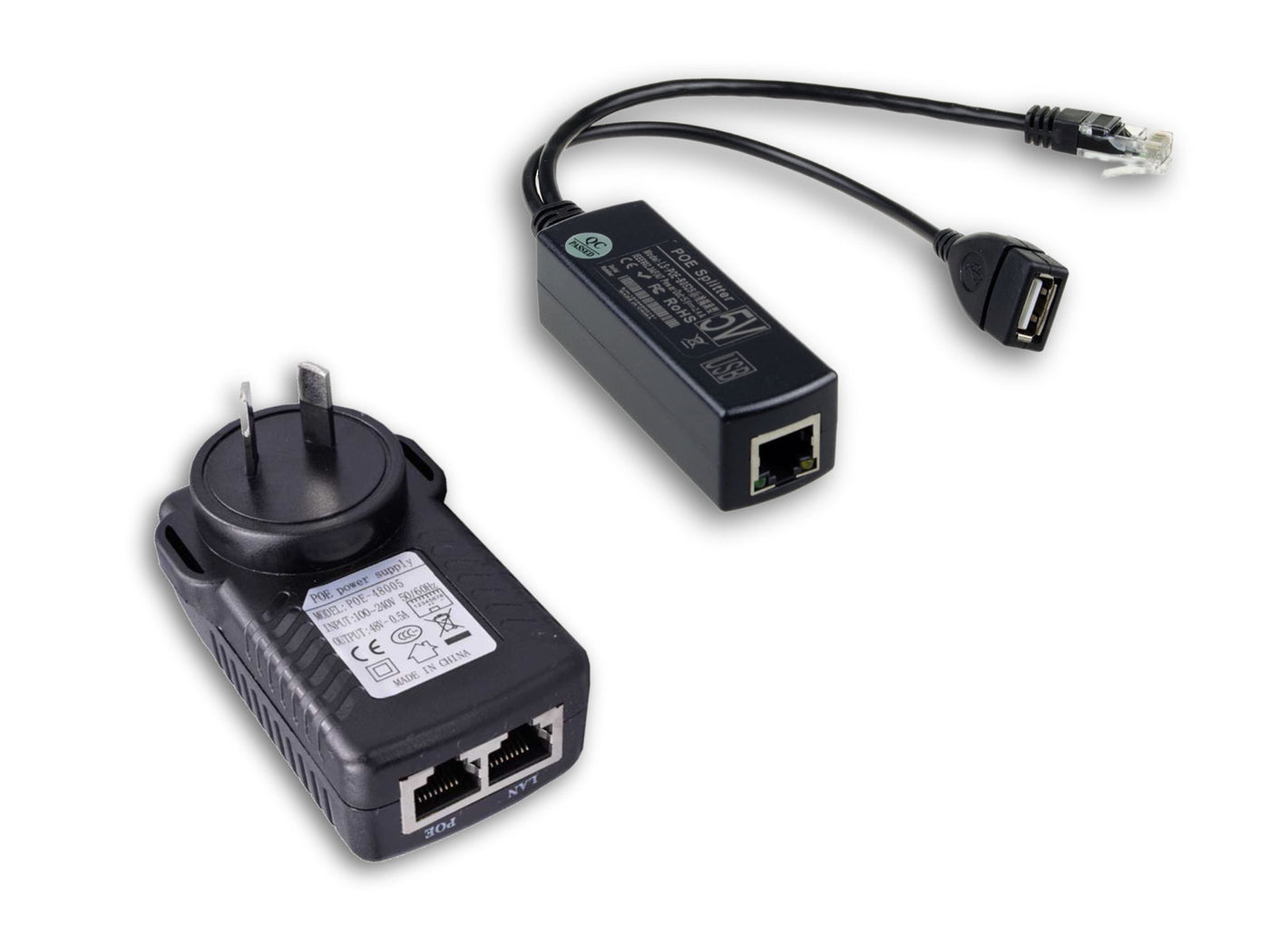 Cat5/6 POE USB Charging Kit