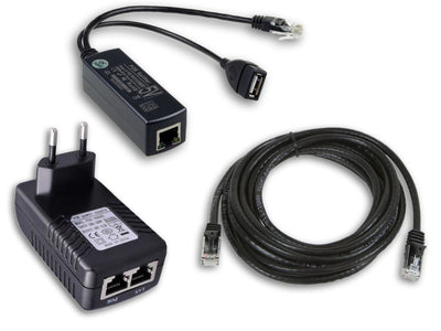 Cat5/6 POE USB Charging Kit