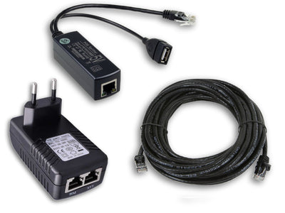Cat5/6 POE USB Charging Kit