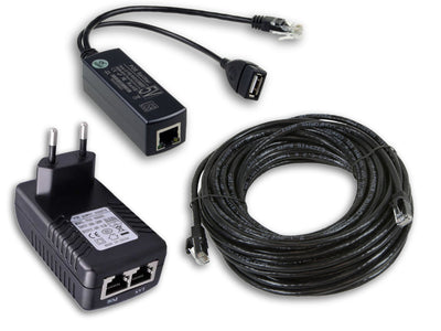 Cat5/6 POE USB Charging Kit