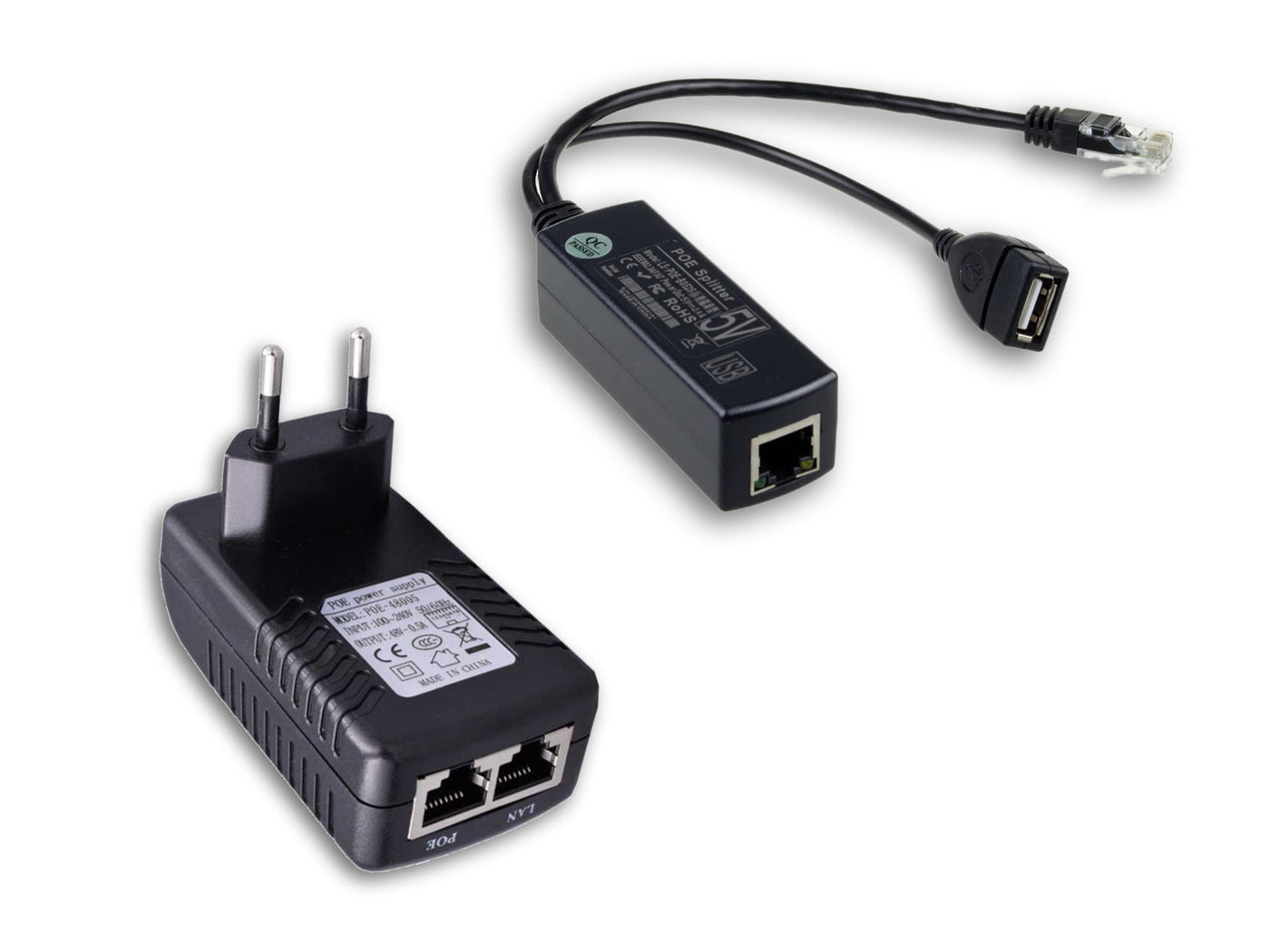 Cat5/6 POE USB Charging Kit