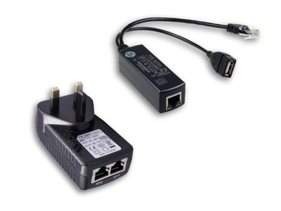 Cat5/6 POE USB Charging Kit