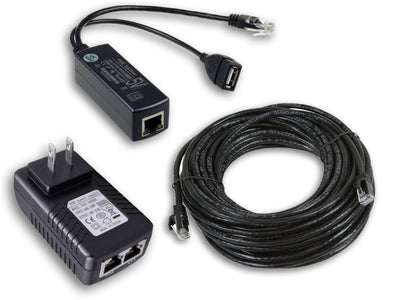 Cat5/6 POE USB Charging Kit