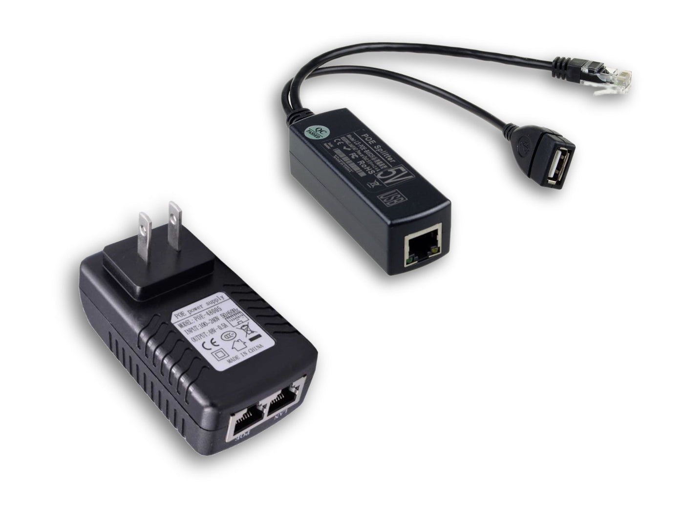 Cat5/6 POE USB Charging Kit