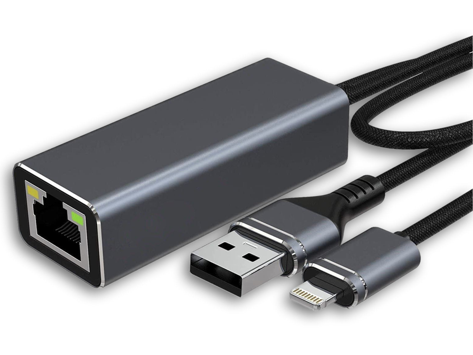 Ethernet+USB to Lightning Adapter SimpliDock