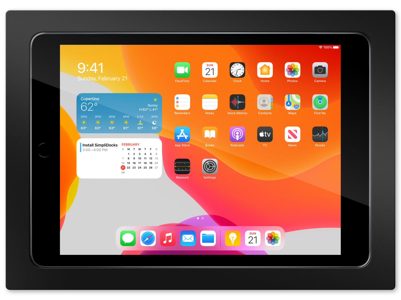 SimpliDock® for iPad® 7|8|9 10.2"|10.5"